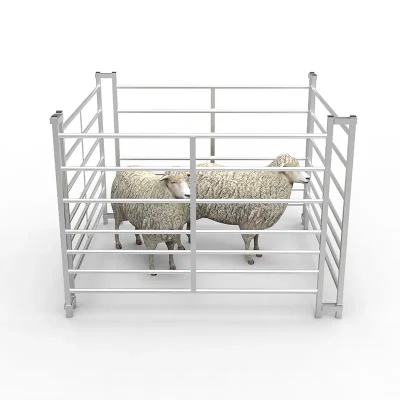 4ft 7Rail Metal Galvanized Sheep Hurdle Application