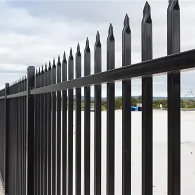Garrison Fencing Galvanized Steel Security Fence Panels