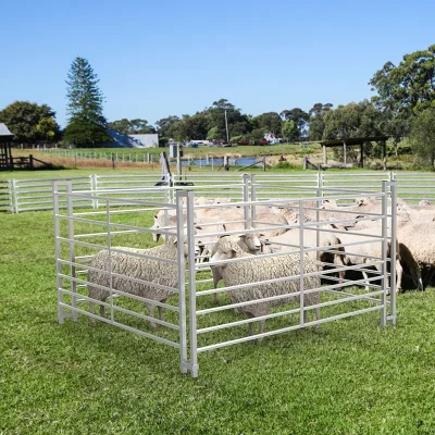 Metal Sheep Fence Application