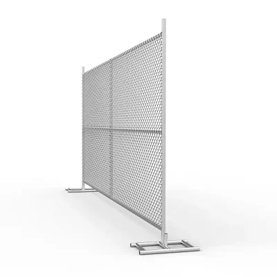 Temporary Chain Link Fence Panels Detail