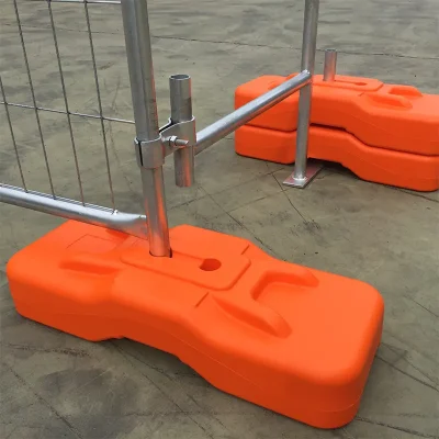 Welded Mesh Temporary Fence Detail