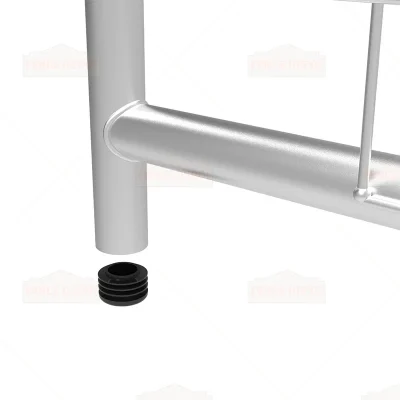 12ft N-Stay Metal Galvanized Mesh Farm Gate Detail