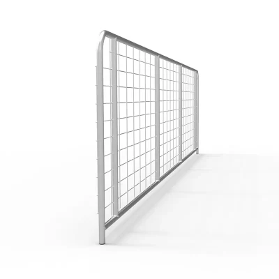 16ft I-Stay Metal Mesh Farm Gate