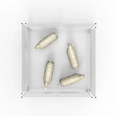 6ft 7 Railed Metal Galvanized Sheep Hurdle Fence Detail