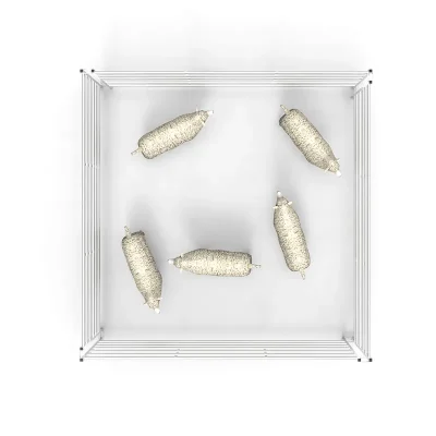 8ft 7 Railed Metal Galvanized Sheep Hurdle Fence (1)