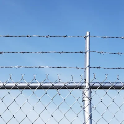 Barbed Wire Fence