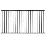 Flat Bottom 2-Rail Ornamental Aluminum fencing