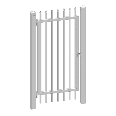 Garden Fence Gates Detail