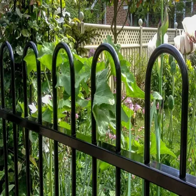 Loop Top Fencing for garden
