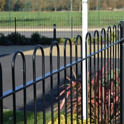 Loop Top Steel Fence