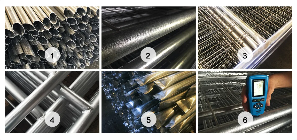 Metal Galvanised Farm Gate production process