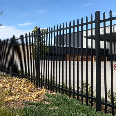 Spear Top Steel Fence Panels