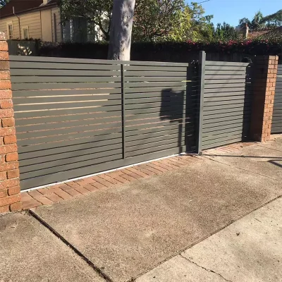Aluminum Sliding Gate, Slat Driveway Gate