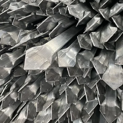 aluminum spear top fence detail