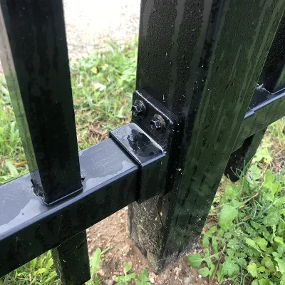 spear top fence weld detail