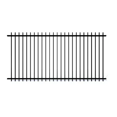 galvanized steel rod top fence