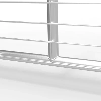 4ft I-Stay Metal Gradient Mesh Infill Farm Gate Detail