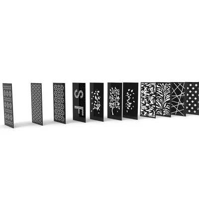 Laser Cut Privacy Panels Style Options