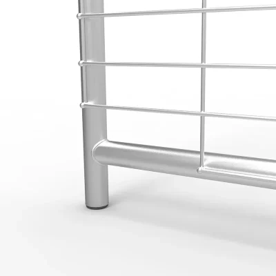 12ft I-Stay Metal Gradient Mesh Infill Farm Gate detail 1