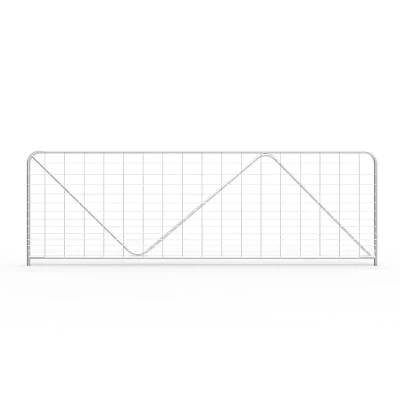 12ft N-Stay Metal Gradient Mesh Infill Farm Gate