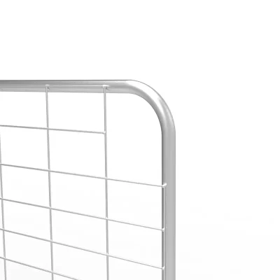 14ft I-Stay Metal Gradient Mesh Infill Farm Gate Detail