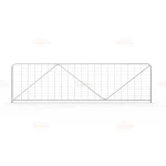 14ft N-Stay Metal Gradient Mesh Infill Farm Gate 4180mm(13.7ft) x 1170mm(3.8ft)