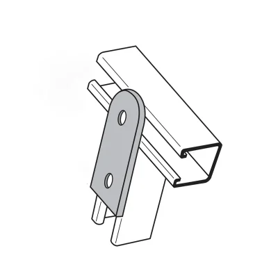 2 Hole Panel Plate Fitting
