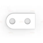 2 Hole Panel Plate Fitting