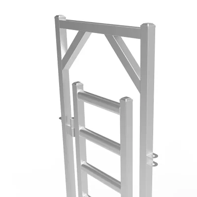 Cattle Rail Manway Gate Detail