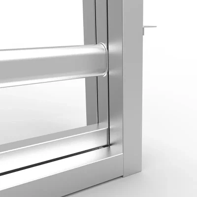 Metal Rail Sliding Cattle Gate Detail