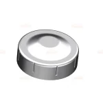 Galvanized Round Dome Fence Post Cap