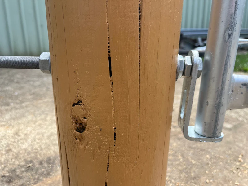 Bolt-On Gudgeons Installation