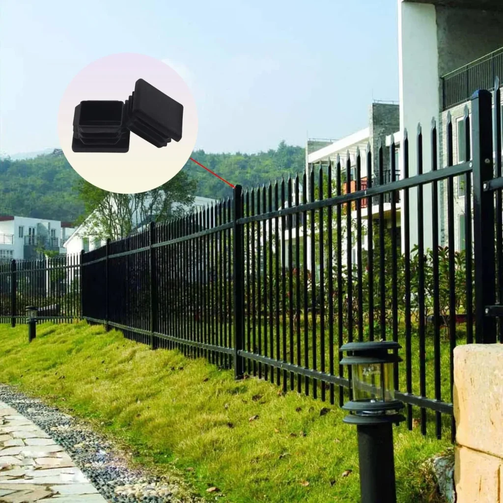 Plastic Flat Square Cap Polypropylene