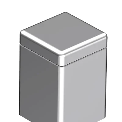 Plastic Flat Square Cap Polypropylene