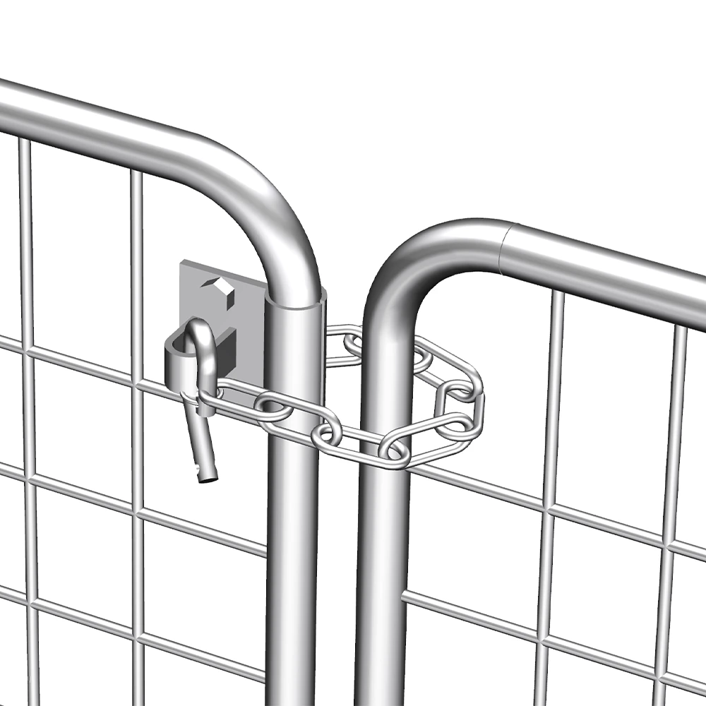 Clamp On Double Gate Fastener