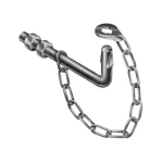 Concrete-Post-Ring-Chain-Latch