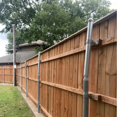 chain link fence extension post application