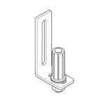 Gate Adjustable Long Plate Hinge Gudgeons