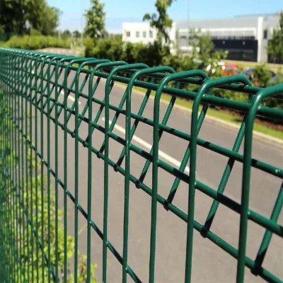 Green Rigid Welded Wire Mesh Panel Application