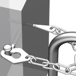 Screw Ring Fastener Farm Gate Latch