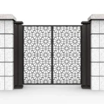 Laser Cut Metal Gate Panels