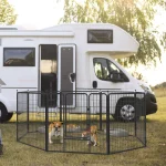 Outdoor Indoor Portable Metal Dog Playpen