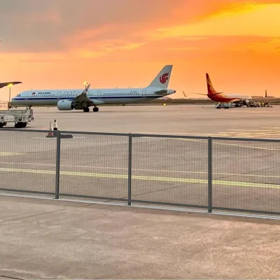 358 Fence in Airport