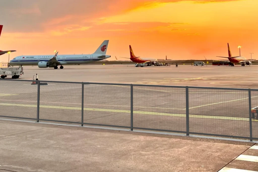 358 Mesh Fencing in Airport
