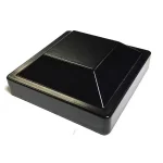 Black Metal Inground Post cap