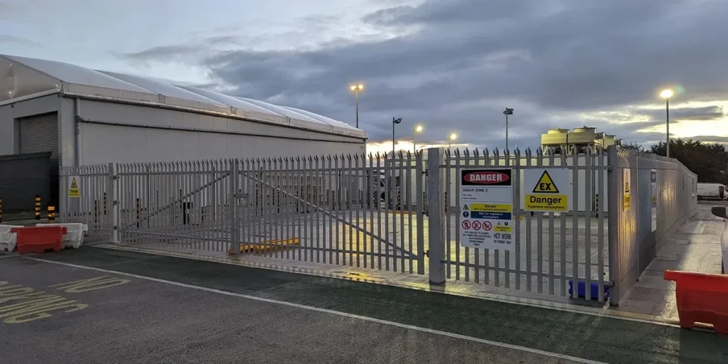 Commercial Security Fence