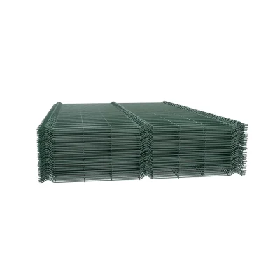 Green 3D Mesh Fence
