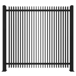 Metal Vertical Blade Fence Panel