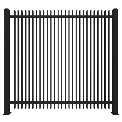 Metal Vertical Blade Fence Panel