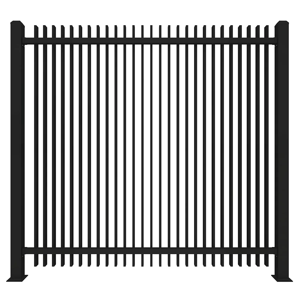 Metal Vertical Blade Fence Panel